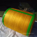 Plastic raschel mesh bag in roll